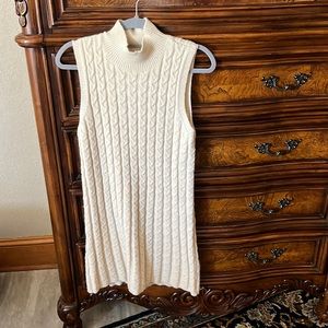 Entro sleeveless sweater dress